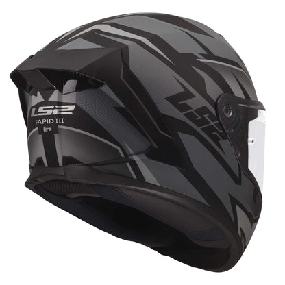 LS2 FF820 Rapid III XTREM black/gray