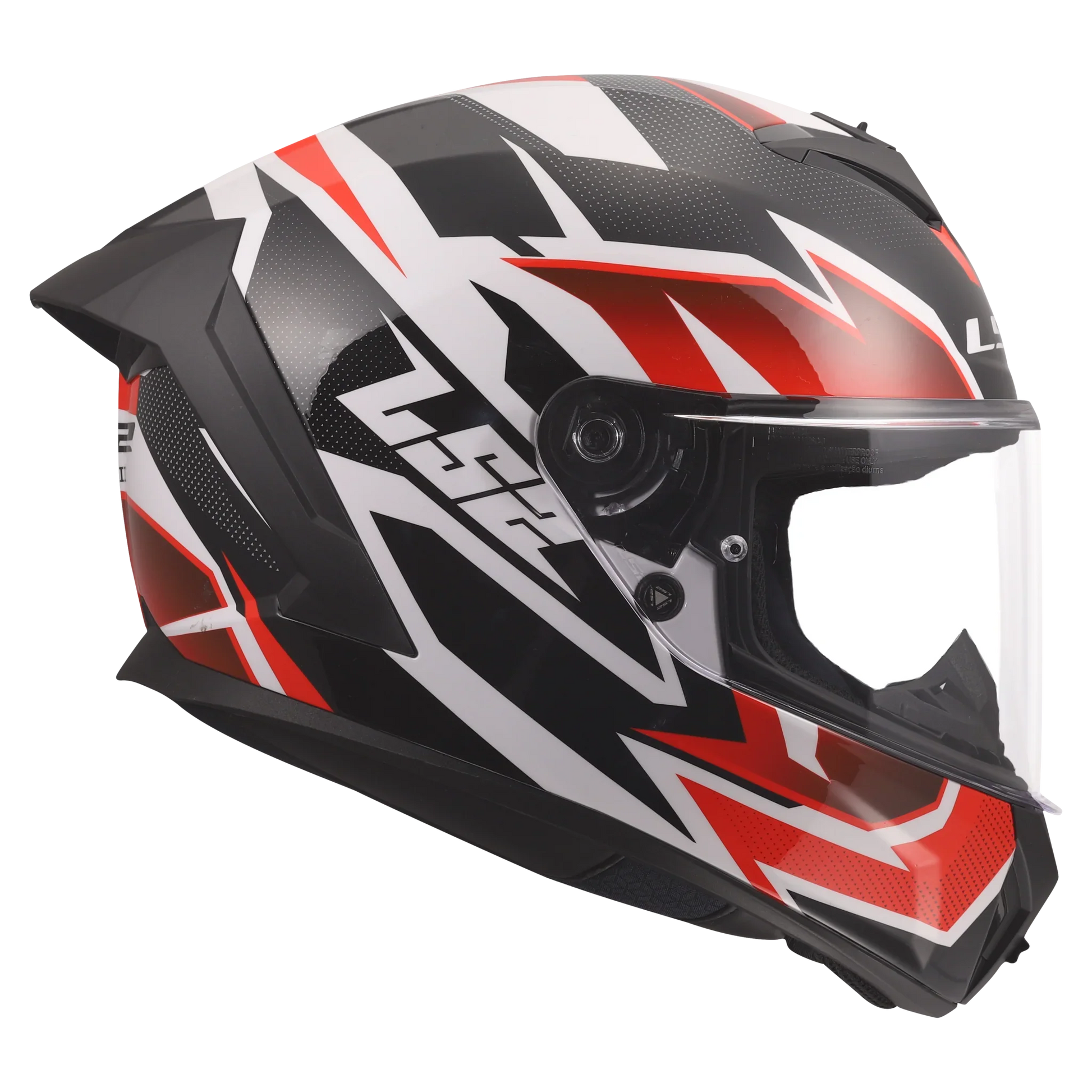 LS2 FF820 Rapid III XTREM zwart/rood/wit - KartKings