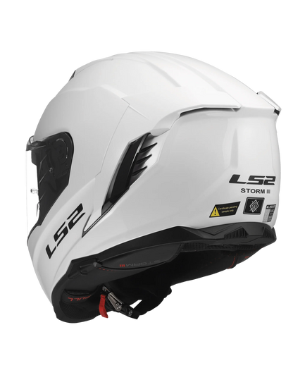 LS2 FF818 Storm III Glans Wit