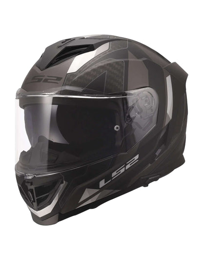 LS2 Helm FF818 Storm III mat zwart