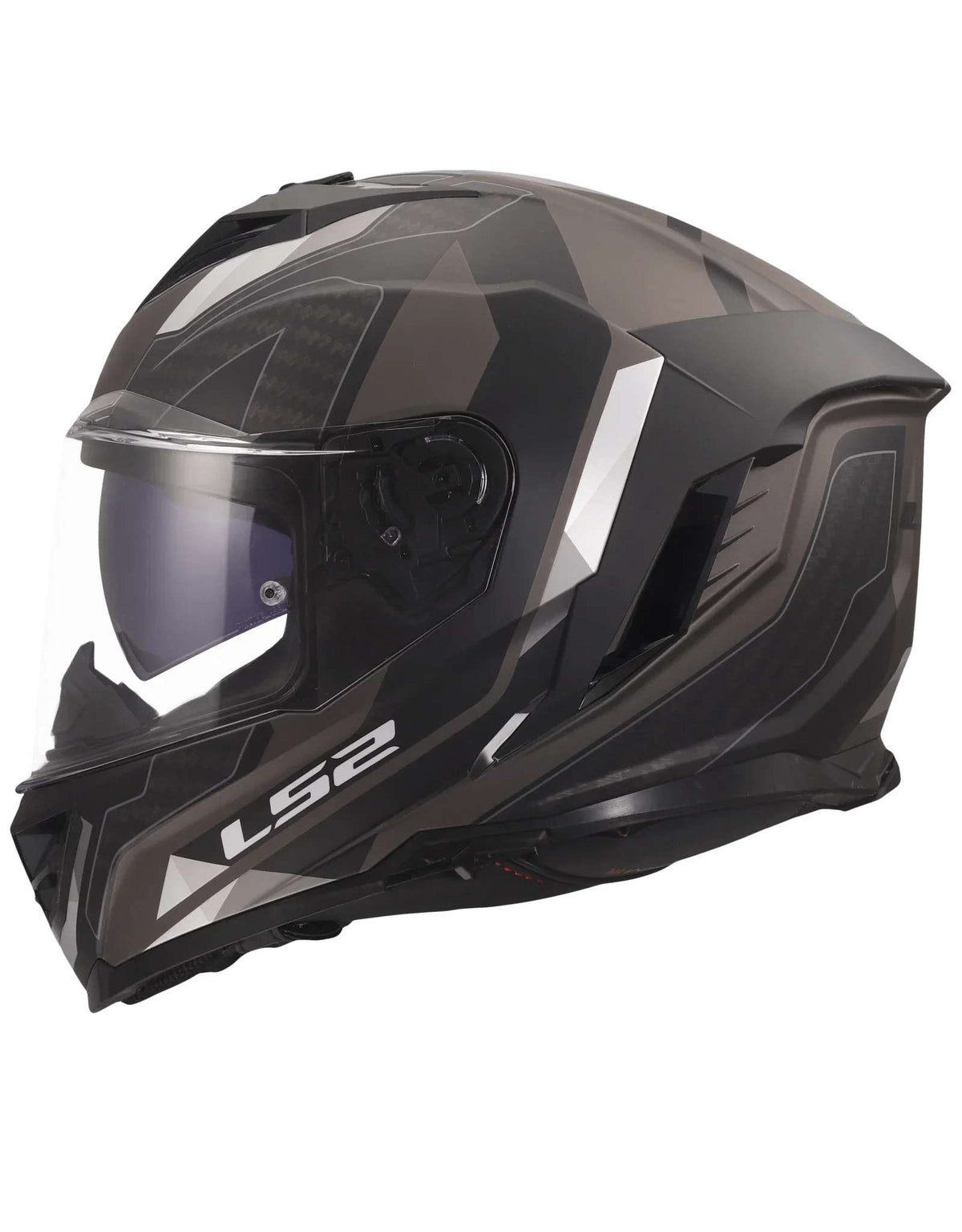 LS2 Helm FF818 Storm III mat zwart