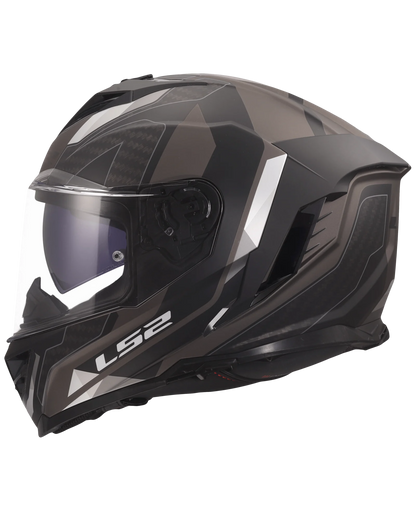 LS2 FF818 STORM III SPORTY Zwart / Grijs
