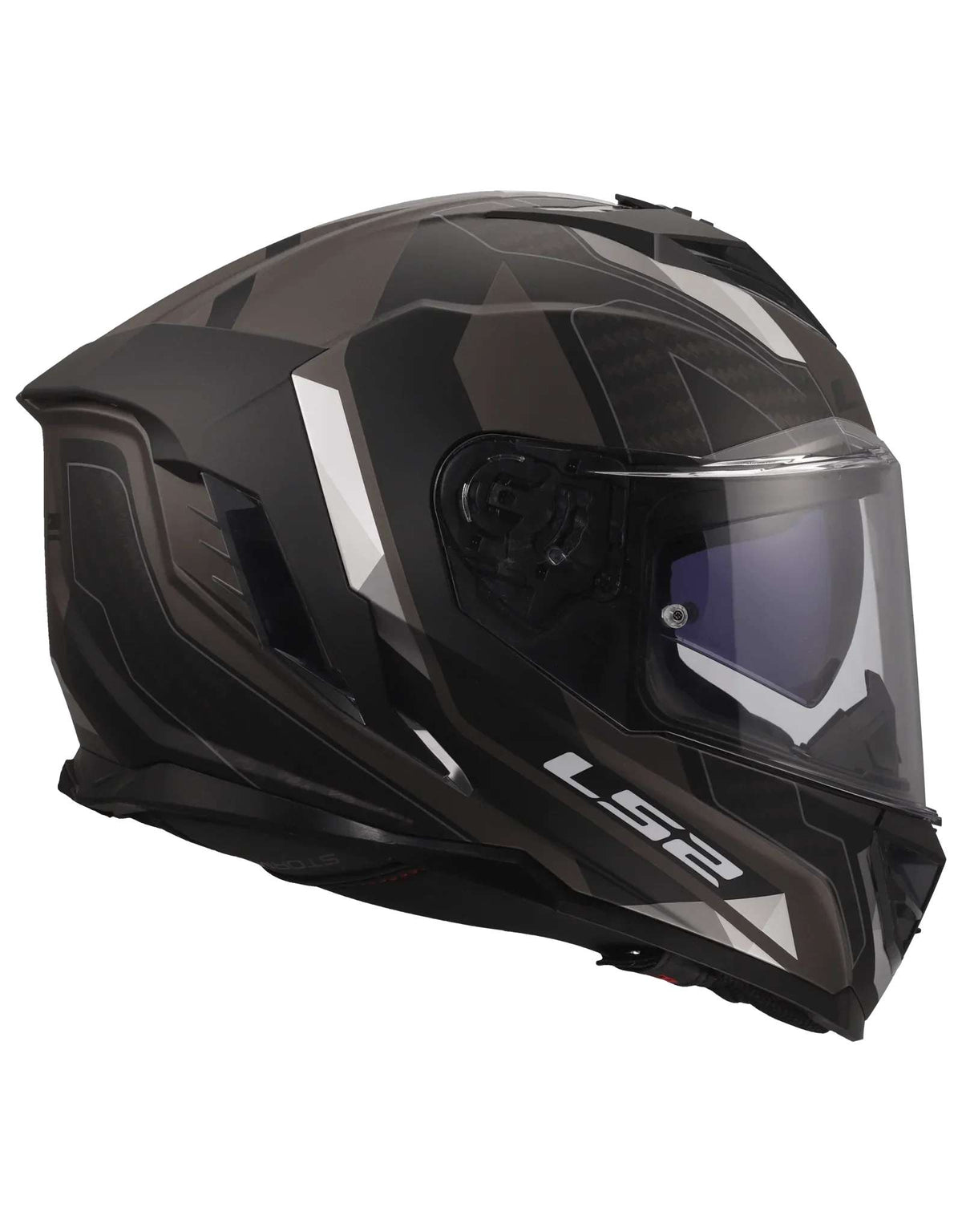 LS2 Helm FF818 Storm III mat zwart