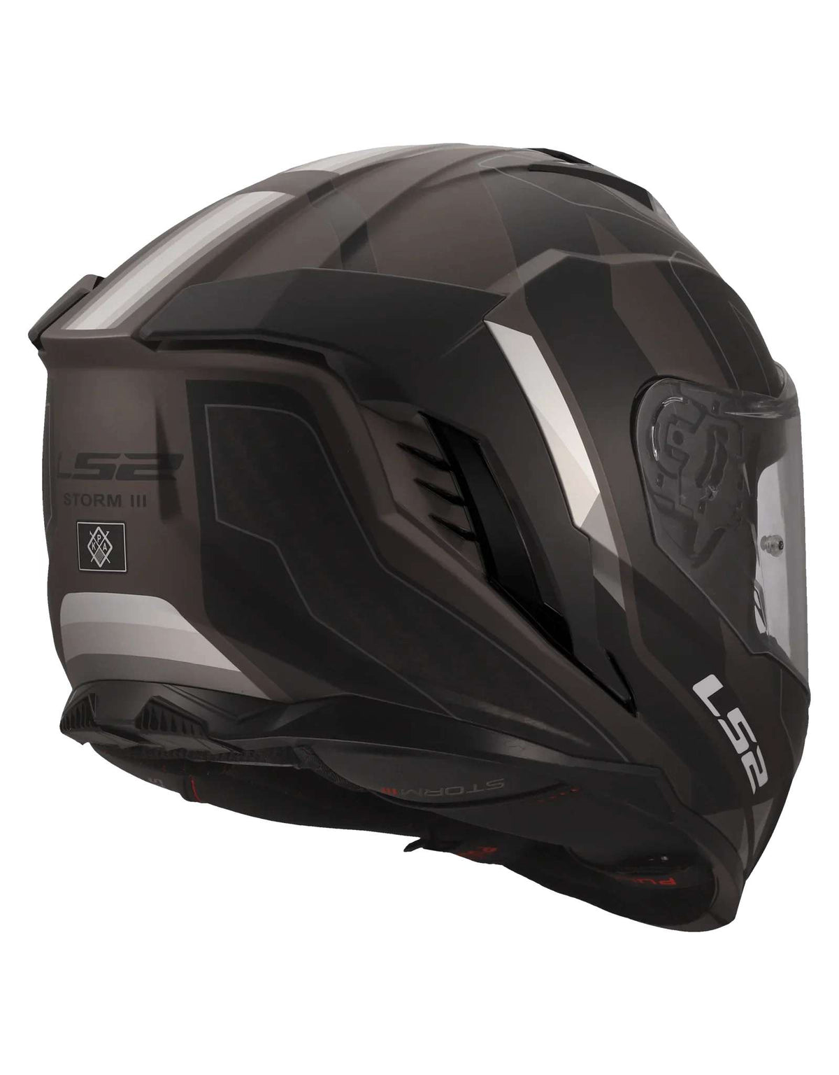 LS2 Helm FF818 Storm III mat zwart
