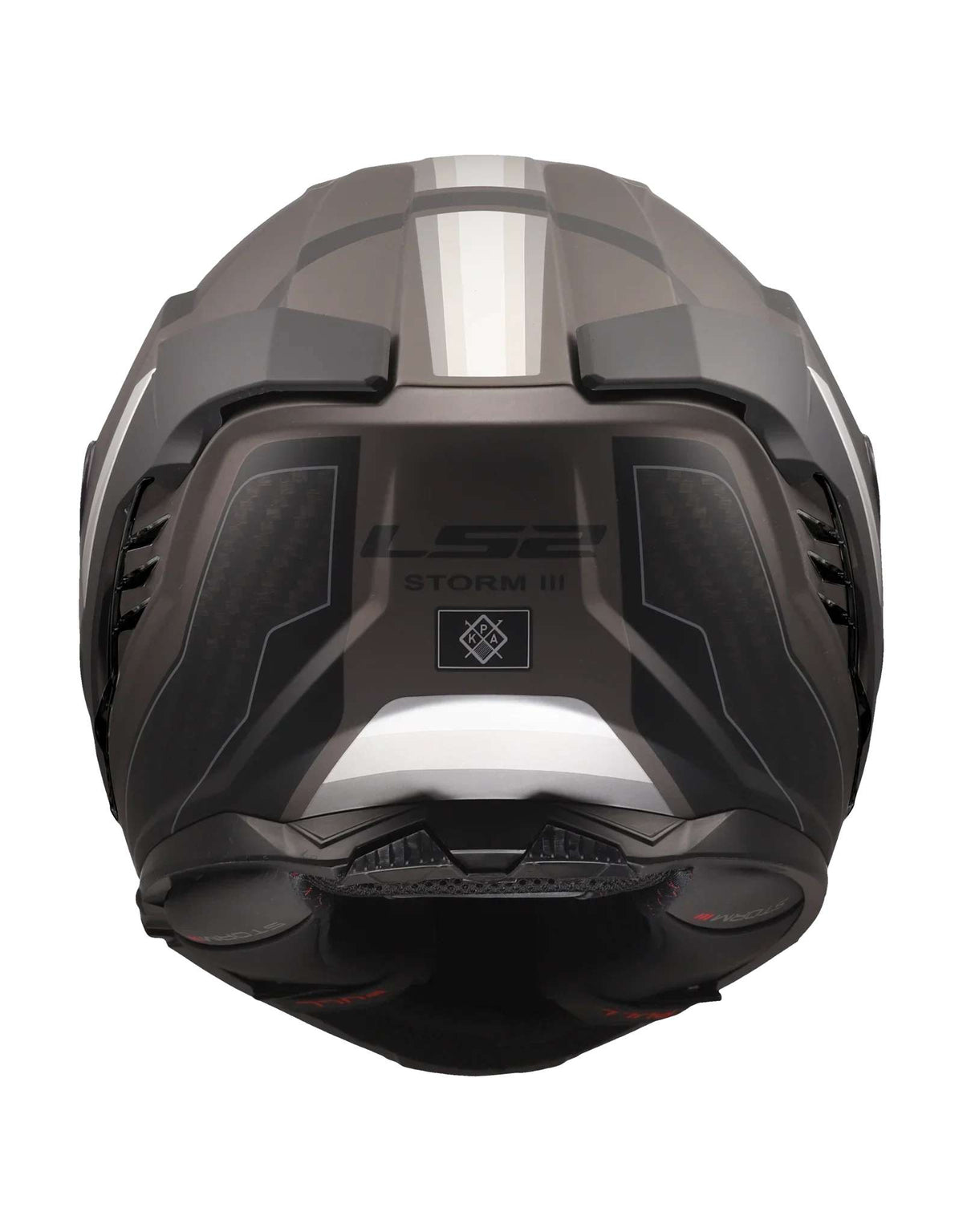 LS2 Helm FF818 Storm III mat zwart