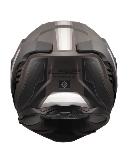 LS2 Helm FF818 Storm III mat zwart