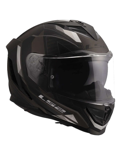 LS2 Helm FF818 Storm III mat zwart
