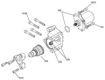 Iame 60CC starter motor