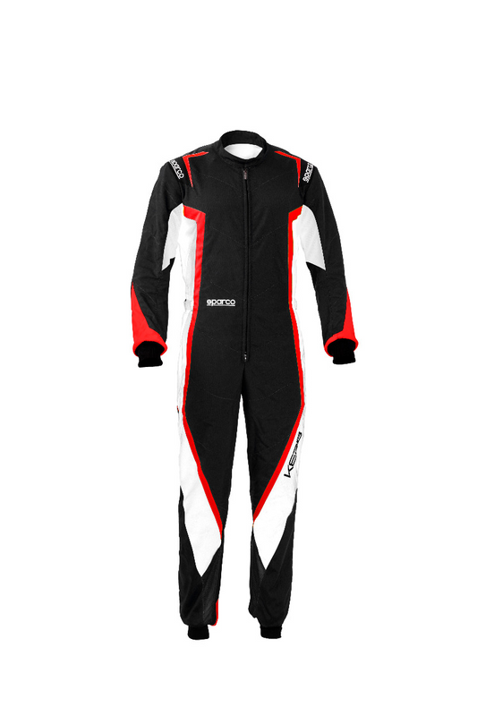 Sparco kerb overall black/red/white