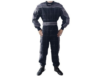 Arroxx overall katoen zwart/grijs