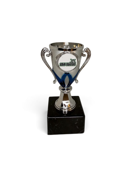 Sturgis kart academy beker 13 cm blauw