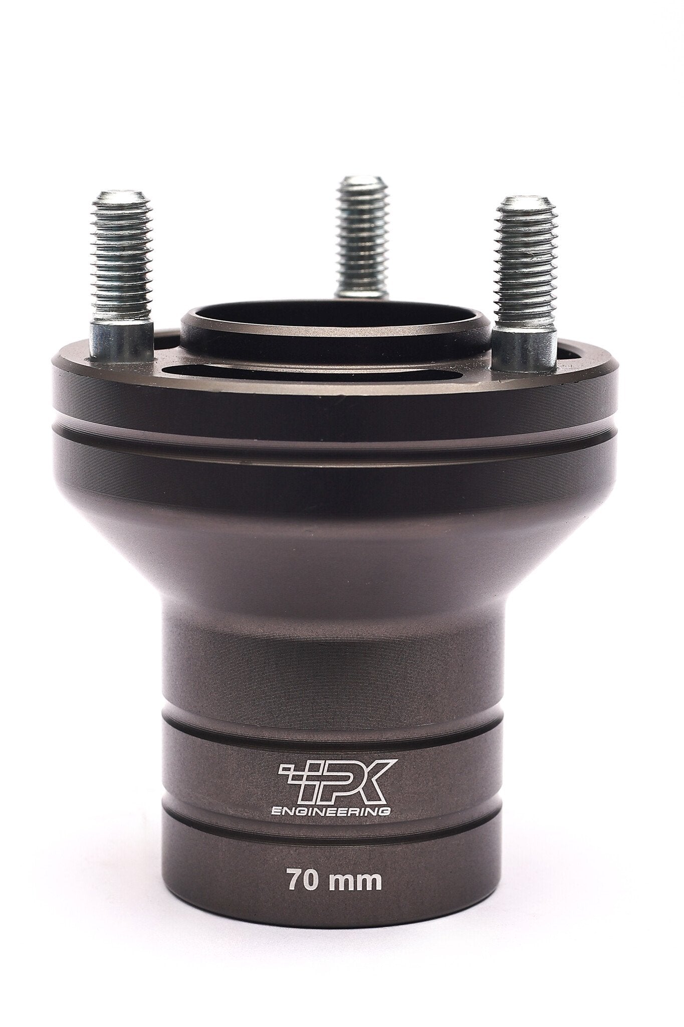IPK aluminum front wheel hub 17 x 70 mm
