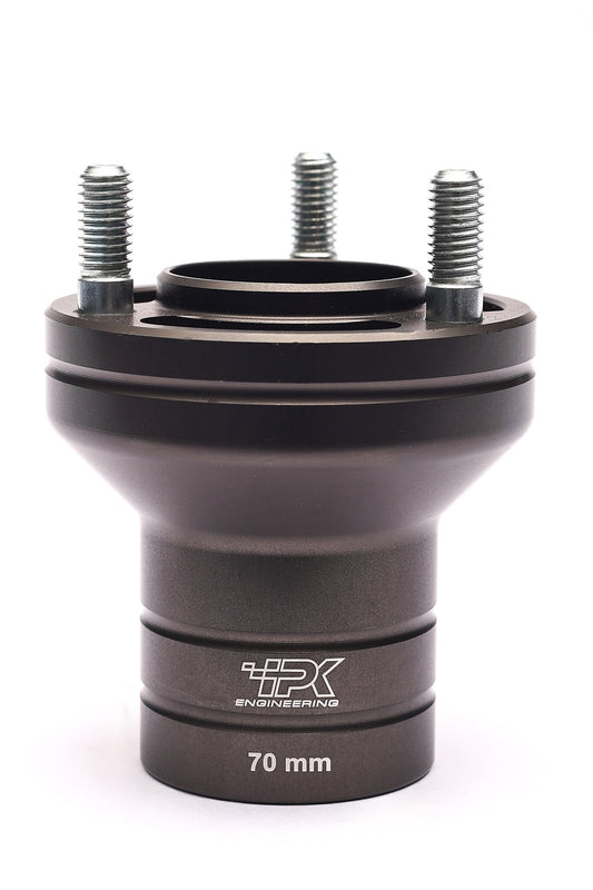 IPK aluminum front wheel hub 17 x 70 mm