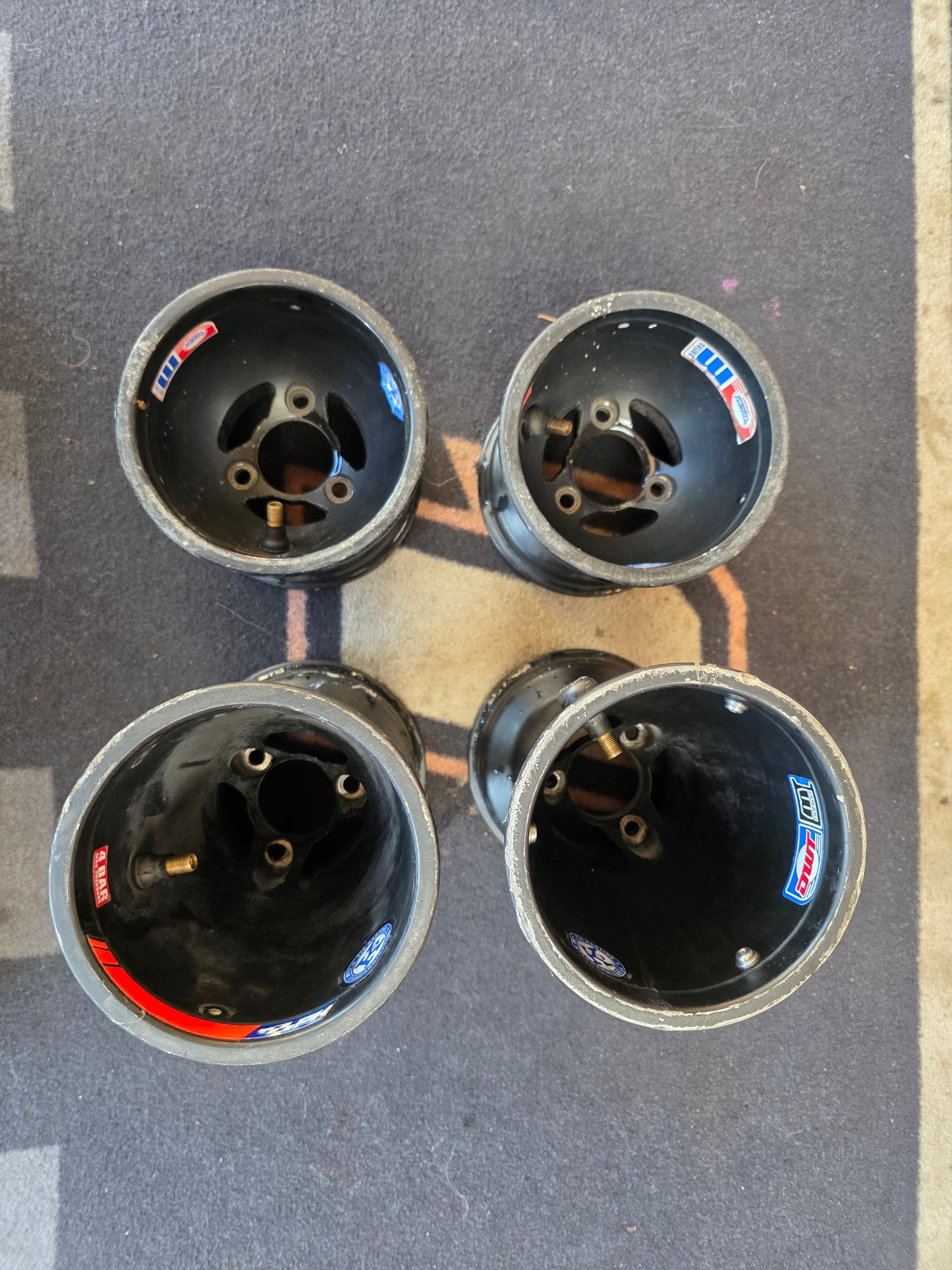 Used DWT Douglas magnesium rim set volume 132-212