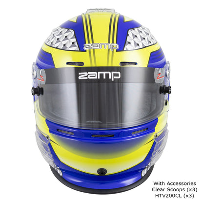 Zamp RZ-62 Blue/Yellow