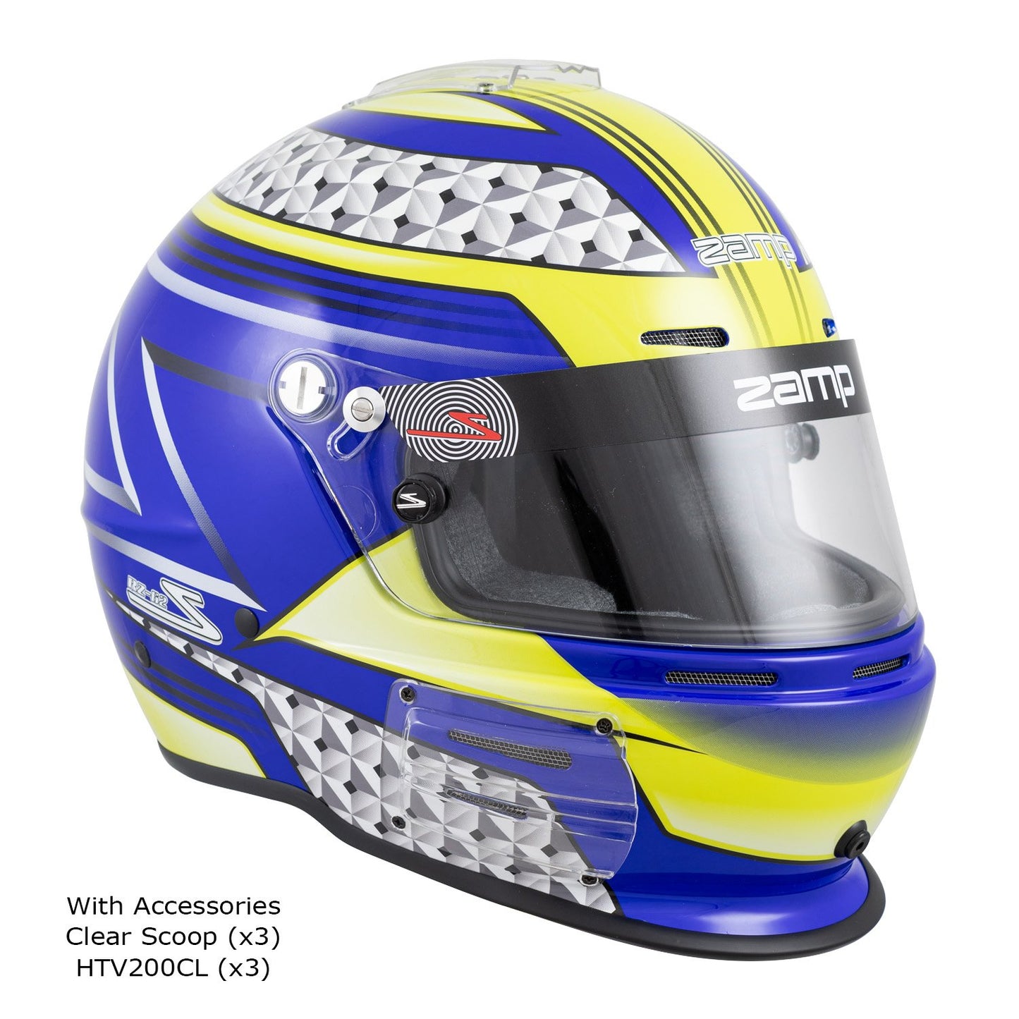 Zamp RZ-62 Blue/Yellow