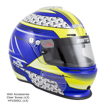 Zamp RZ-62 Blue/Yellow