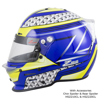 Zamp RZ-62 Blue/Yellow
