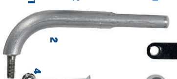 LenzoKart exhaust support bracket