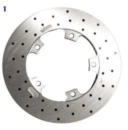 LenzoKart rear brake disc OK/OKJ/KZ LKF9 193x17MM