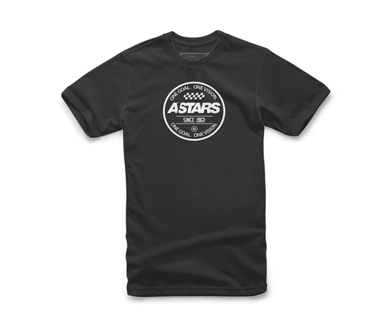 Alpinestars Circle track T-shirt Black/white