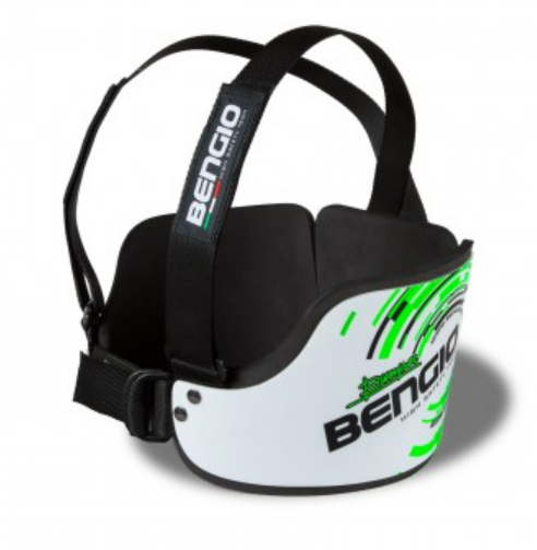 Bengio bumper rib protector white/green lady/ladies model