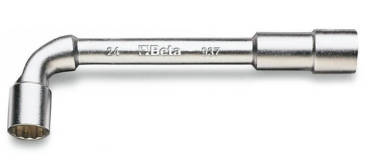 Beta Bent pipe wrench 22MM For front wheel nuts