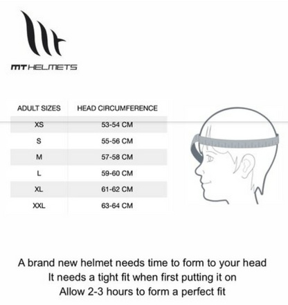 MT Helmets Mugello marker black/blue