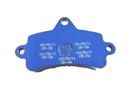 Top kart brake pad blue (Twister / Bullet KF rear)