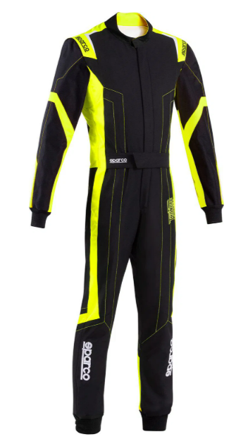 Sparco Thunder Advanced overall black/fluorescent yellow
