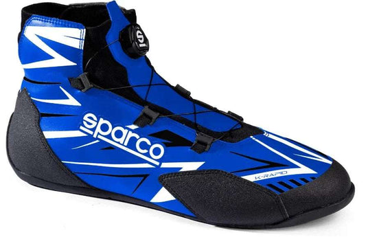 Sparco K-rapid FIA 8877-2022 niebiesko-czarno-biały