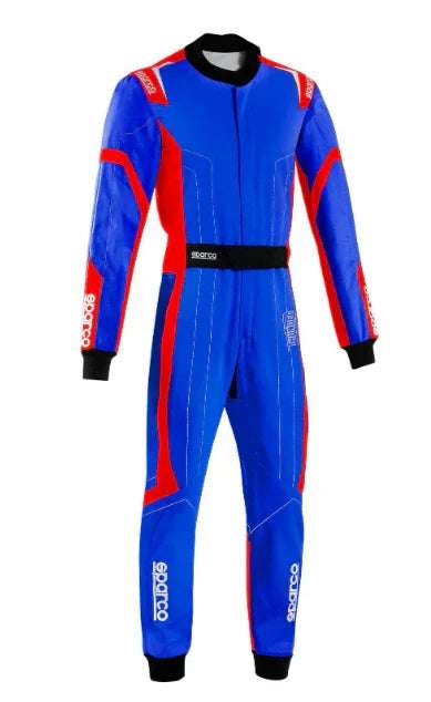 Sparco thunder Advanced -haalari sininen/punainen