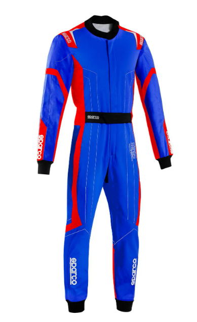 Sparco Thunder Advanced overall blue/red