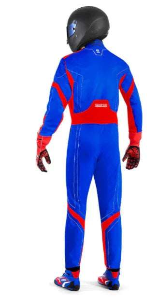 Macacão Sparco Thunder Advanced Azul/Vermelho