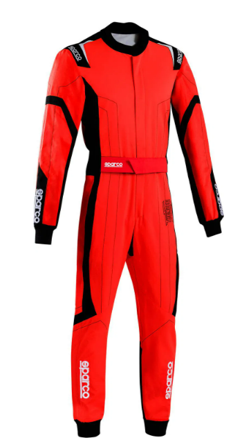 Sparco Thunder Advanced Overall Red/Black