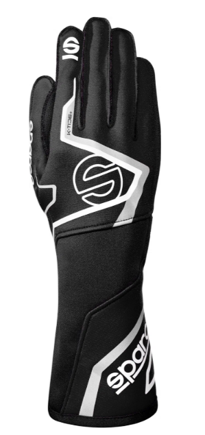 Sparco K -Tide+ (FIA 8877-2022) kart gloves Black