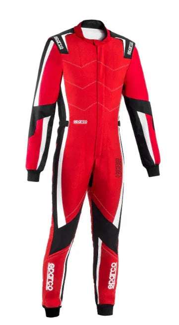 Sparco kerb advanced overall red/black