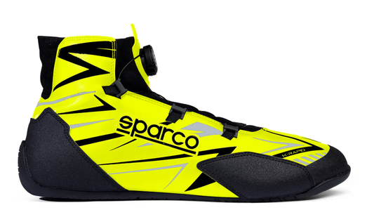 Sparco K-rapid FIA 8877-2022 (with quick release) fluorescent yellow / black