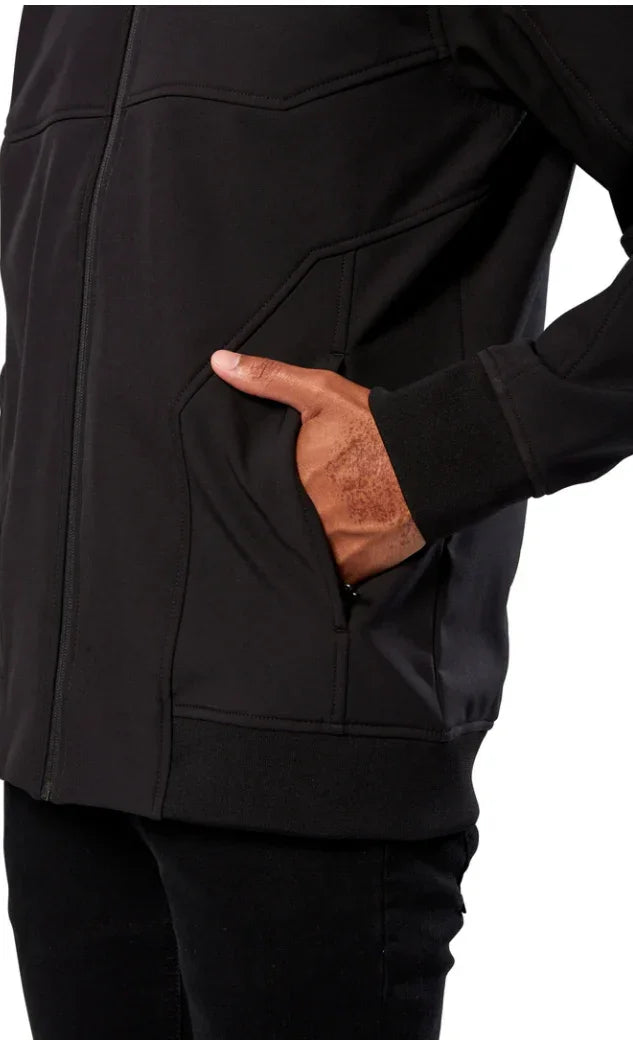 Alpinestars soft-shell jas zwart - KartKings