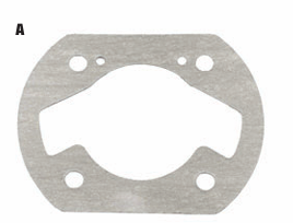 LKE R14 VO Cylinder base gasket 0.3MM