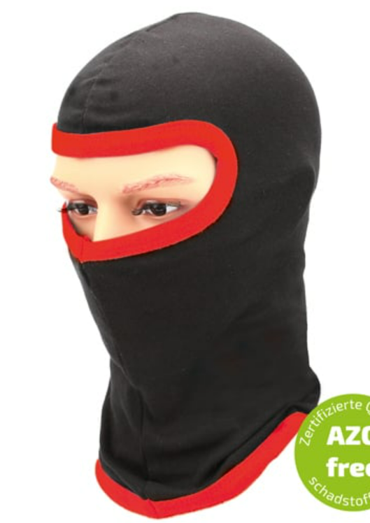Speed racewear heavy duty balaclava black/red