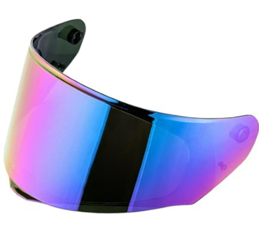LS2 FF808 Stream II Mirror Sight Rainbow