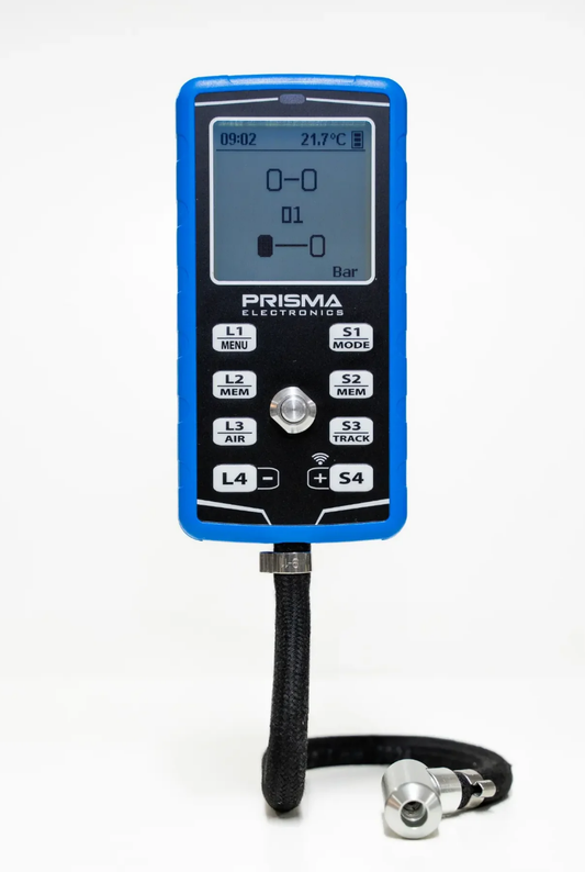 Prisma Hiprema 5 tire pressure gauge + Stopwatch + Infrared pyrometer