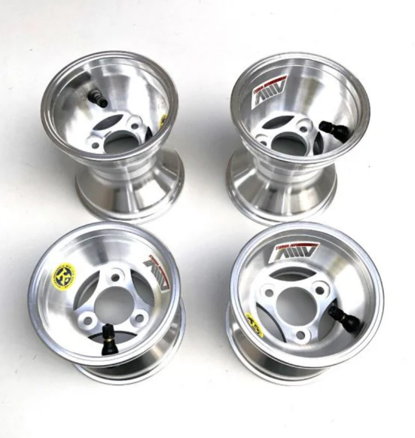 AMV aluminum rim set 130/180 mm