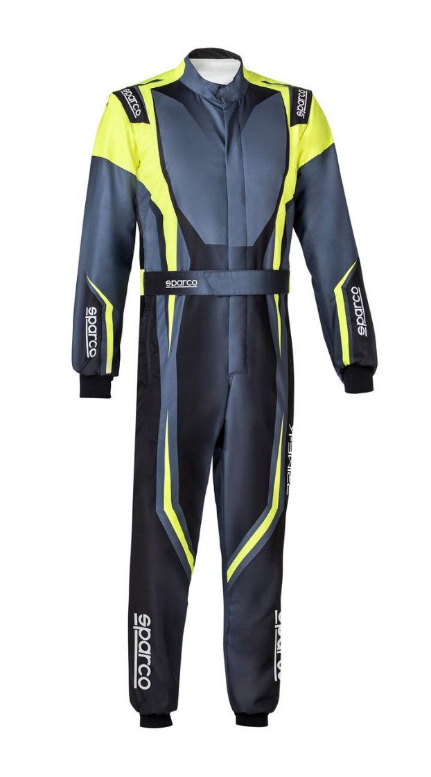 Sparco Prime K Advanced FIA 8877-2022 black fluorescent yellow