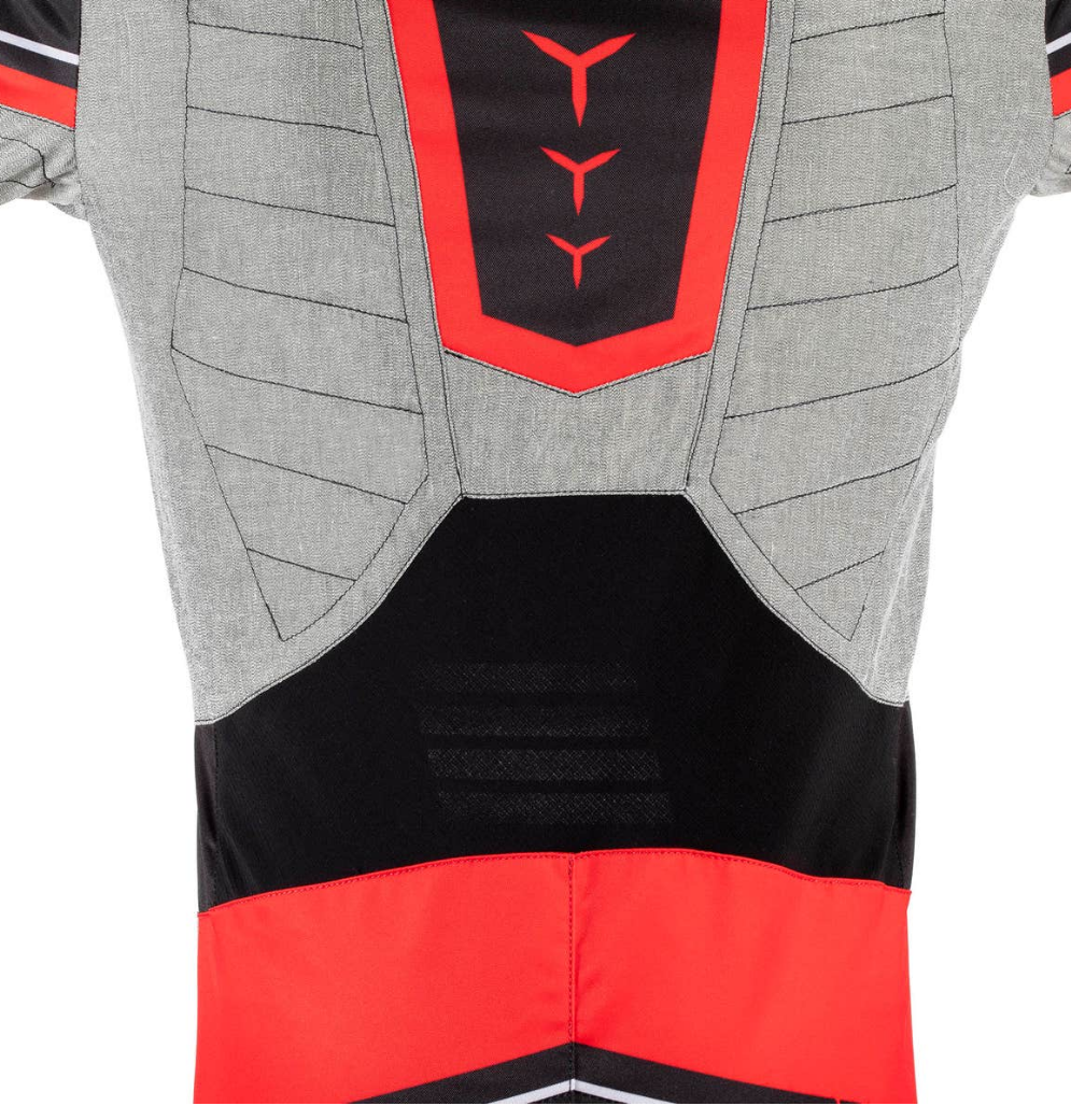 Sparco Superleggera kart overall FIA 8877-2022 black/red