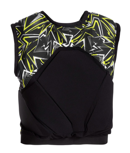 Sparco SJ Pro K3 body protector black/fluorescent yellow