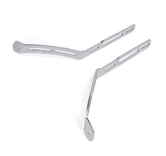 KG 509 brackets above front spoiler CIK