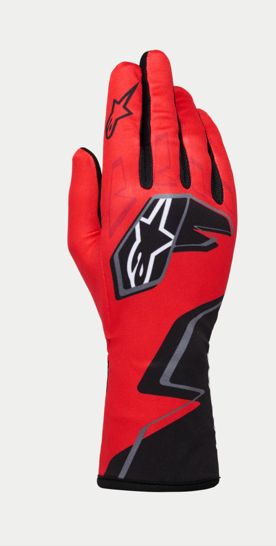 Alpinestars karting glove k-race graphic 1 red/black/white