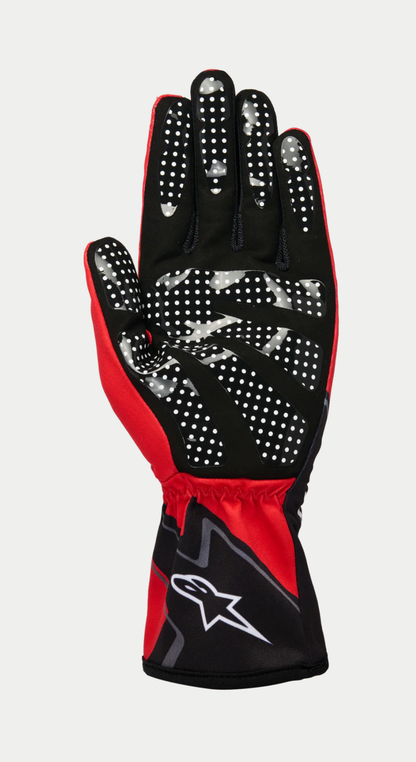 Alpinestars karting glove k-race graphic 1 red/black/white